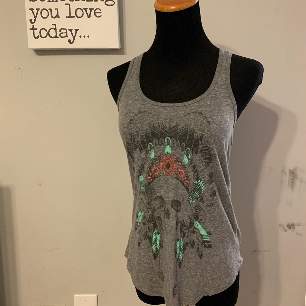 Skull workout Tank top